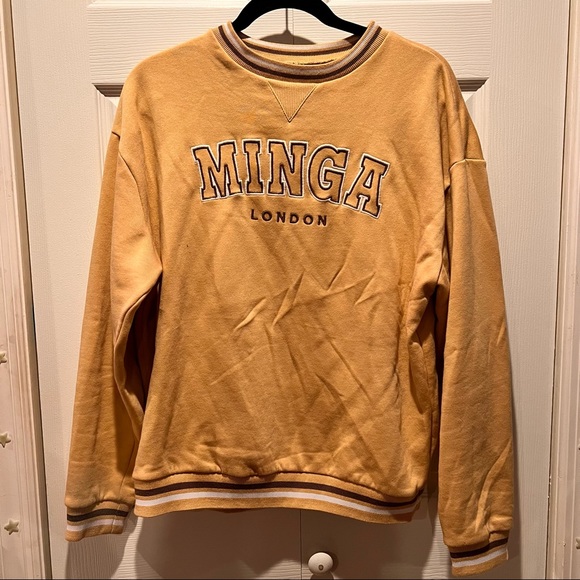 Cream MINGA LONDON Crewneck - Picture 1 of 3